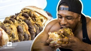 'Bodybuilder Burger Challenge | Lawrence Ballenger'