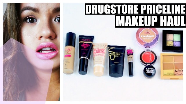 'Drugstore Makeup Haul || Priceline 40% Off Sale 2016 || V A N E S S A  P H A M'