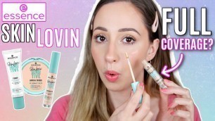 'Essence Skin Lovin Sensitive Collection - Review, Wear Test on DRY skin! | Vasilikis Beauty Tips'