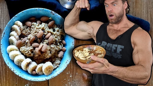 'Best Protein Oatmeal Recipe for Bodybuilding (4 Quick & Easy Ingredients!)'