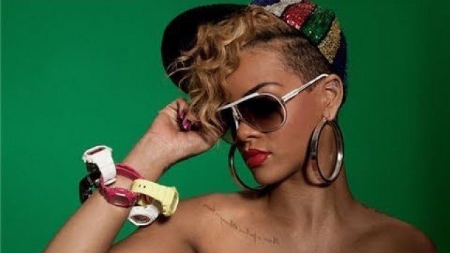 '\"Rude Boy\"  Rihanna makeup Red Yellow Green woc'