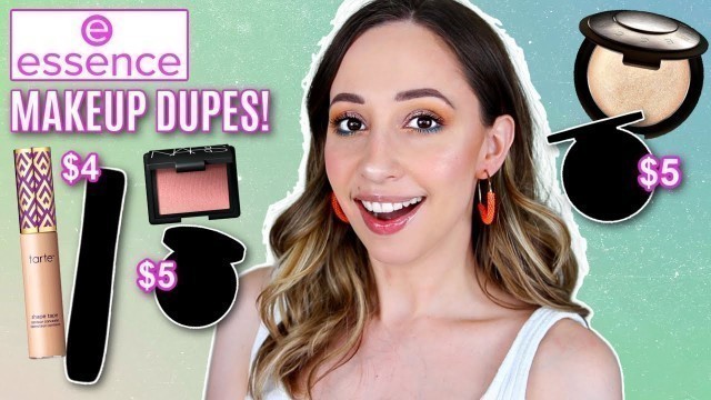 '5 Essence Makeup Dupes for High End Products - Save your Money!'