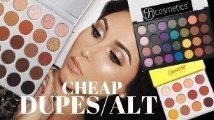 'JACLYN HILL MORPHE PALETTE Cheap Dupes & Close Alternatives YES PLEASE & BHCOSMETICS Foil Palette'