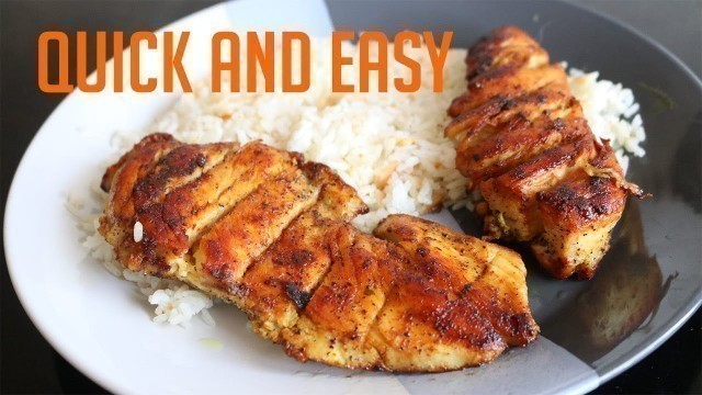 'HOW TO COOK BODYBUILDING CHICKEN BREAST | QUICK AND EASY'