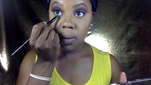 'RIHANNA \"WORK\" INSPIRED MAKEUP TUTORIAL'