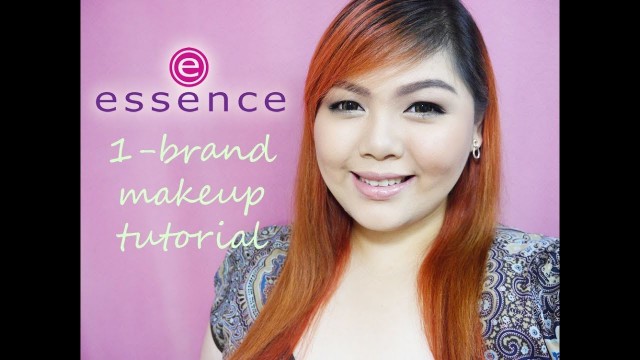 '1-Brand Makeup Tutorial: ESSENCE Cosmetics (Bridesmaid/Wedding Guest Makeup)'