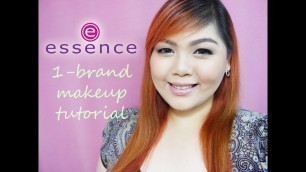 '1-Brand Makeup Tutorial: ESSENCE Cosmetics (Bridesmaid/Wedding Guest Makeup)'