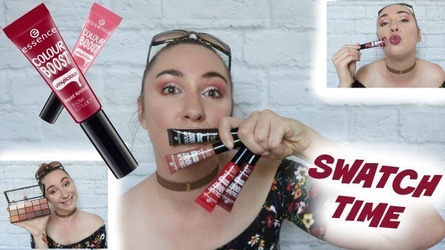 'SWATCH - Colour Boost - Essence Cosmetics + Mini Beauty Haul !'