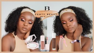 'Full Face Using FENTY BEAUTY Makeup Products | Rihanna DID THAT!'