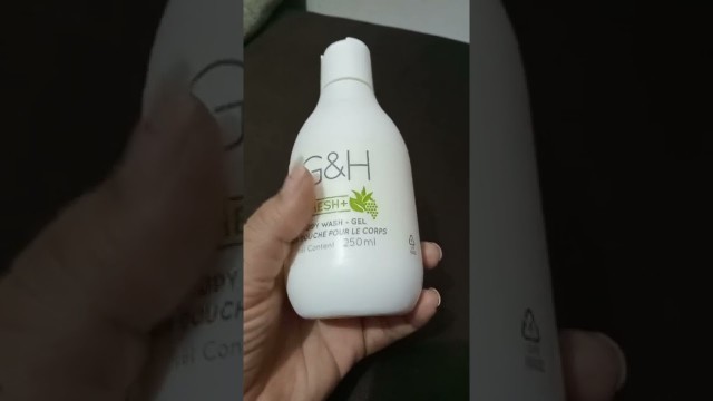 'G&H body wash from amway unboxing, review #amway #review#unboxing#bodywash #organic products'