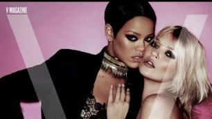 'Rihanna Make-up Tutorial: Rock\'n\'Roll Bedroom Smokey Eyes - V Magazine Cover | Charlotte Tilbury'