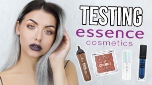 'TESTING NEW ESSENCE MAKEUP! FULL FACE OF FIRST IMPRESSIONS'