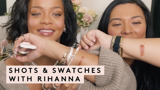 'SHOTS & SWATCHES WITH RIHANNA: CHEEKS OUT CREAM BLUSHES | FENTY BEAUTY'