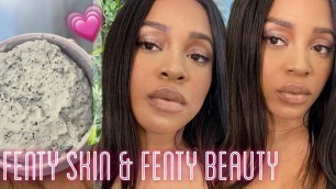 'COOKIES N CLEAN FENTY SKIN BY RIHANNA! FULL FACE OF FENTY BEAUTY | FENTYFACE'