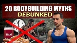 '20 Common Bodybuilding Myths Debunked'