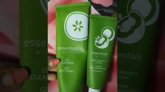 'Essential by artistry an amway product |gel cleanser and multi purpose lotion #amway#cleanser#lotion'