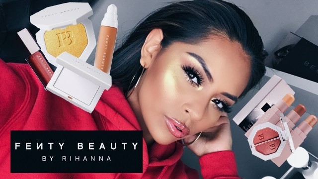 'FENTY BEAUTY by Rihanna Makeup Review & Makeup Tutorial | Sarahy Delarosa'