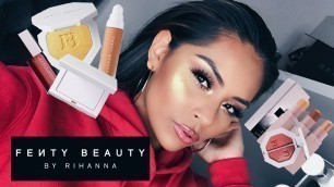 'FENTY BEAUTY by Rihanna Makeup Review & Makeup Tutorial | Sarahy Delarosa'