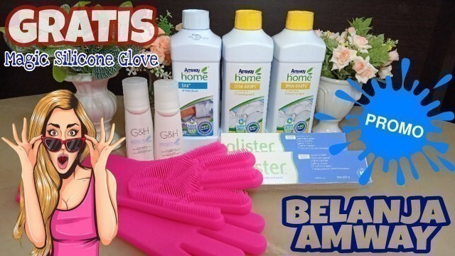 'Shopping AMWAY Product GRATIS Magic Silicone Glove |Promo Amway Indonesia'