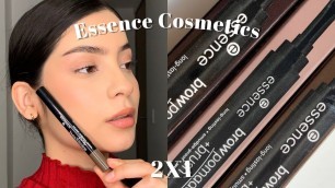 'CEJAS 2X1 ‘Brow Pomada + Brush -  MeMaquilloLasCejasCon ESSENCE COSMETICS | María Camila Aldana'