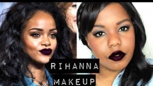 'Rihanna Inspired Makeup Tutorial | UpClothes&Personal'