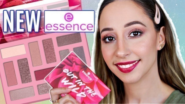 'Essence Out In The Wild Palette - Don\'t Stop Blooming | Swatches + Review + Makeup Tutorial'