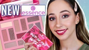 'Essence Out In The Wild Palette - Don\'t Stop Blooming | Swatches + Review + Makeup Tutorial'