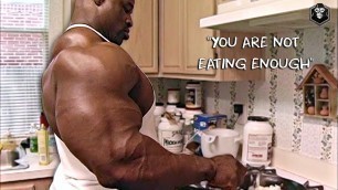 'EAT LIKE A BEAST - YOU ARE NOT EATING ENOUGH FOR MAXIMUM GROWTH - BODYBUILDING FOOD MOTIVATION'