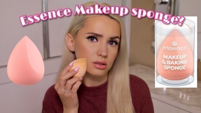 'REVIEW, A ja vlen makeup sponge i Essence?'