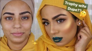 'Rihanna inspired Gold Glow - Fall Makeup Tutorial'