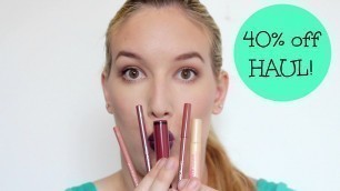 'Priceline 40% off Makeup Haul | Rhianne Bess'