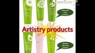 'Amway  artistry Daily skin care products'