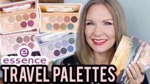 'Essence Makeup Travel Palettes! Swatches, Review, & Mini Tutorial! | LipglossLeslie'