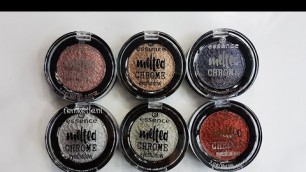 'Essence Cosmetics Melted Chrome Eyeshadows - femketjeNL'