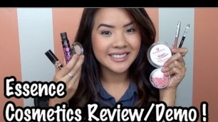 'Drugstore Review/Demo: Essence Cosmetics! All UNDER $5!'