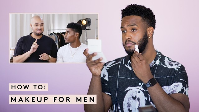 'GUY FOLLOWS FENTY BEAUTY MAKEUP FOR MEN ROUTINE! | BY RIHANNA'