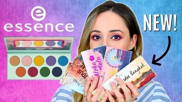 'New Essence Eyeshadow Palettes - 5 City Palettes OMG!'