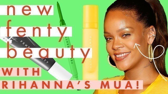 'New FENTY BEAUTY Brow MVP Tutorial with Rihanna\'s Makeup Artist! | Try On | Cosmopolitan'