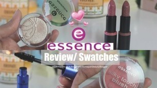 'Essence Cosmetics Review/ Swatches 2015 ريفيو وسواتش لمنتجات ايسنس'