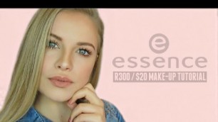 'ESSENCE BUDGET MAKEUP TUTORIAL | UNDER R300 / $20'