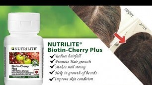 'Nutrilite BIOTIN- Cherry plus supplement | Hairfall |Biotin cherryplus review |Amway product |Biotin'