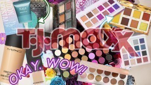 'BEYOND ULTIMATE... TJ MAXX PALETTE JACKPOT! JACLYN HILL, KAJA, BURBERRY, MAC, URBAN DECAY, JACKPOT!'