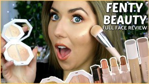 'FENTY BEAUTY by Rihanna REVIEW ❤ Full Face First Impressions ❤ Cruelty Free Makeup'