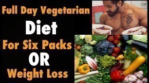 'Full Day Vegetarian Diet for Six packs| weight Loss | Eat Healthy| Bodybuilding Motivation| Rajveer'