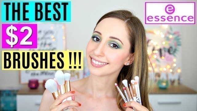 'Essence Makeup Brushes Review'