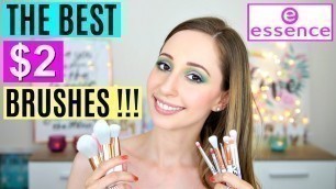 'Essence Makeup Brushes Review'