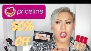 'PRICELINE 50% OFF COSMETIC SALE RECOMMENDATIONS | CHRISTMAS GIFT GUIDE'