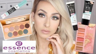 'NEW ESSENCE MAKEUP! FIRST IMPRESSIONS, REVIEW + TUTORIAL!'