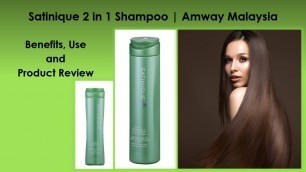 'SATINIQUE 2 In 1 Shampoo & Conditioner | Amway Malaysia Product Review | Silky Smooth Hair #shorts'