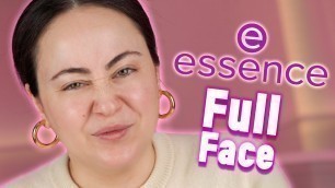 'Full Face Using Only Essence Cosmetics 2021 